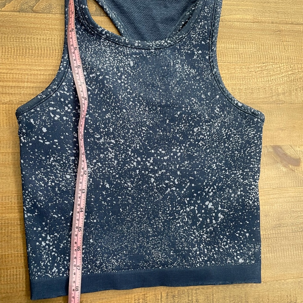 Lululemon Blue Splatter Top - Picture 6 of 6